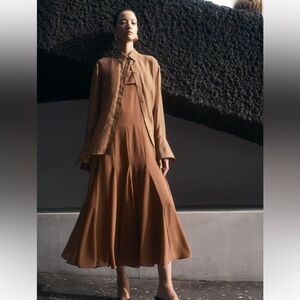 H&M CHIFFON STRAPPY DRESS